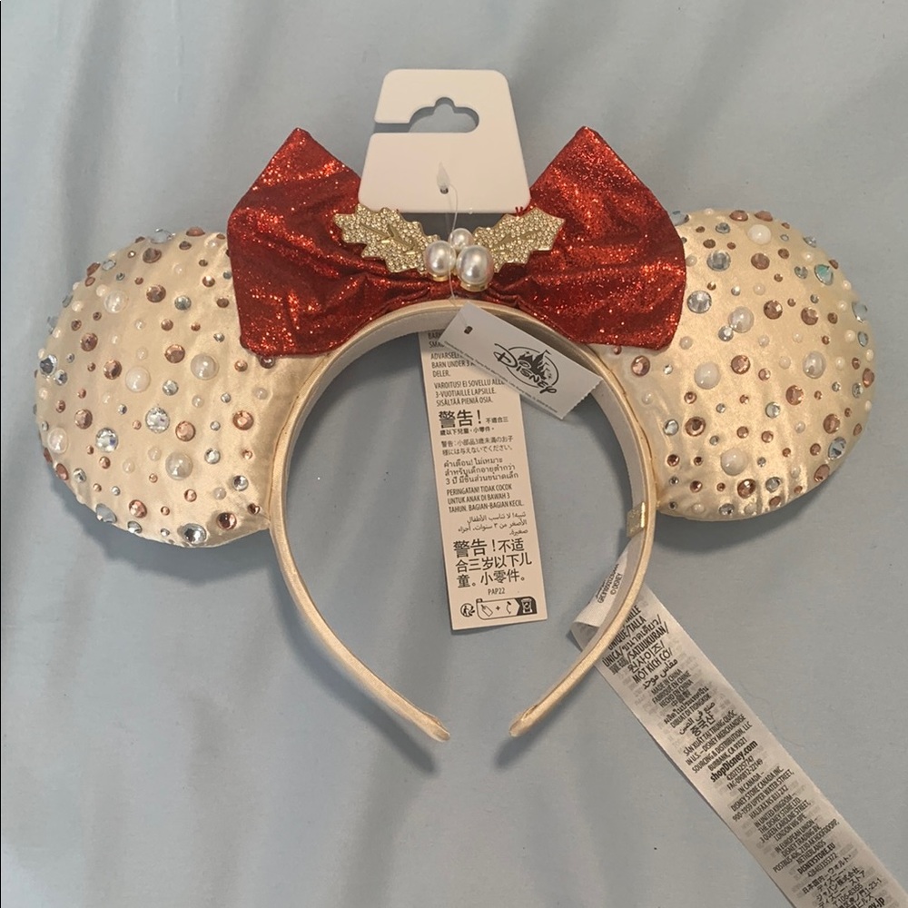 Disney 2023 Christmas Ears. Never worn with tags still on